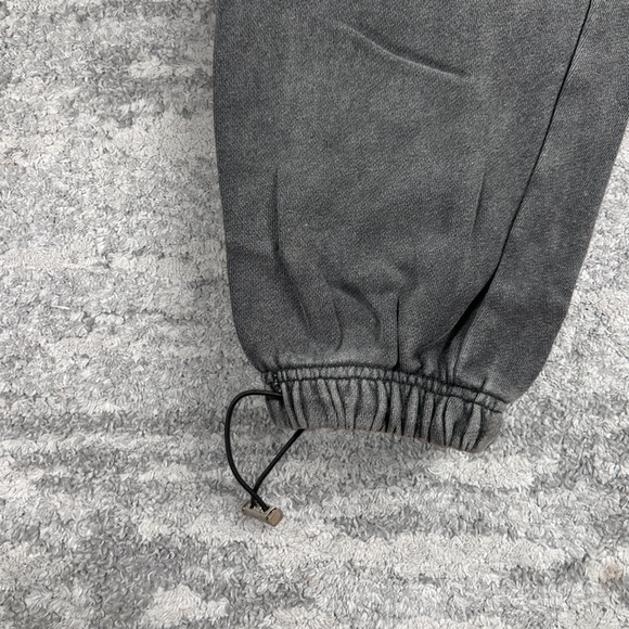 AMIRI Distressed Washed Light Black Sweatpants Men's Large - Picture 5 of 7